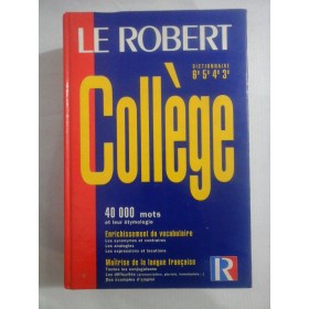     LE  ROBERT   COLLEGE  Dictionnaire